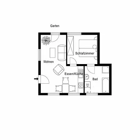 Kuesterhaeuschen - Schloss * Gelting